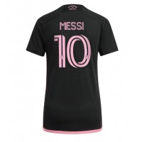 Camisa de Futebol Inter Miami Lionel Messi #10 Equipamento Secundário Mulheres 2024-25 Manga Curta